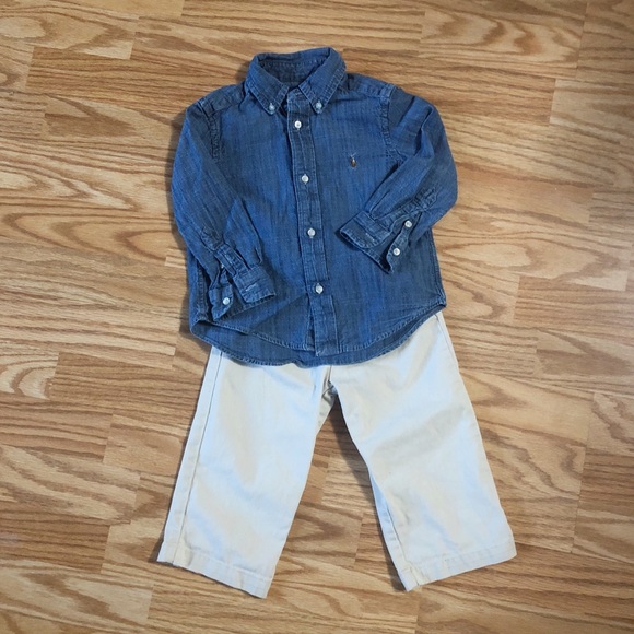 Ralph Lauren Other - Ralph Lauren Button Down & Khakis